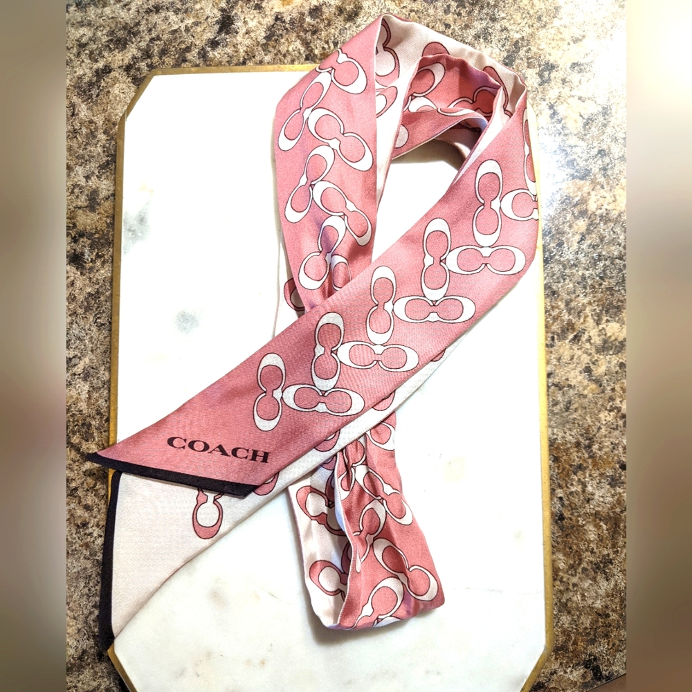 Coach Skinny Scarf for neck or pursw